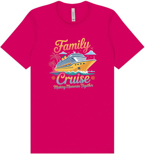 Family Cruise Adult Bella Canvas Shirt