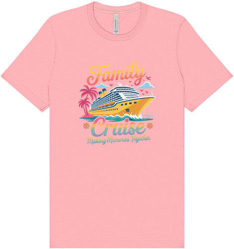 Family Cruise Adult Bella Canvas Shirt