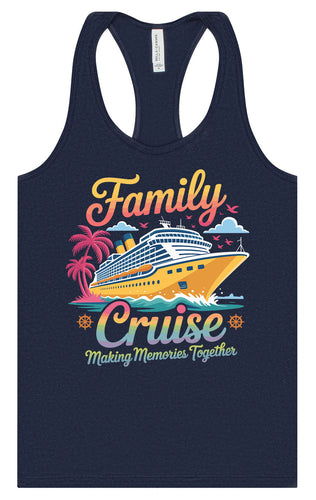 Family Cruise Women's Racerback Tank