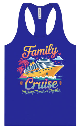 Family Cruise Women's Racerback Tank