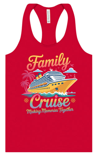 Family Cruise Women's Racerback Tank
