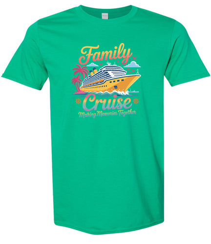 Family Cruise Adult Gildan Soft Shirt