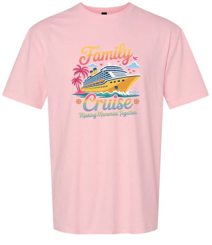 Family Cruise Adult Gildan Soft Shirt