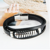 Stainless Steel Swivel S-shaped Bracelet With Golden Personality