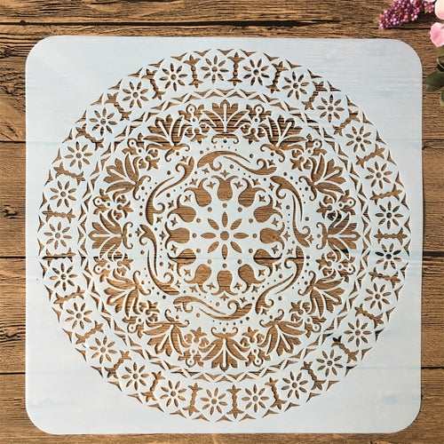 Mandala Furniture Tile Floor Wallpaper DIY Hand Account