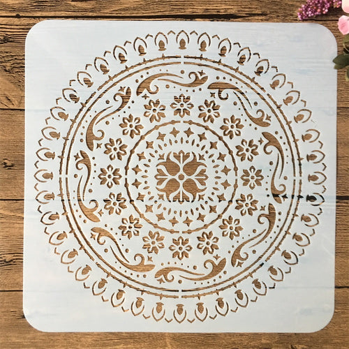 Mandala Furniture Tile Floor Wallpaper DIY Hand Account