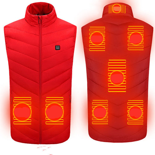 Graphene electric heating vest