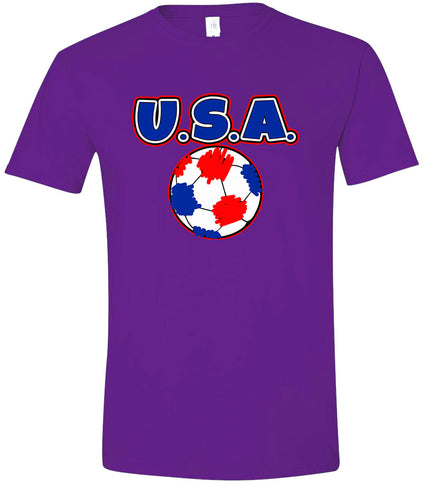 USA Soccer Children's Gildan Soft Shirt