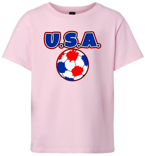 USA Soccer Adult Gildan Soft Shirt