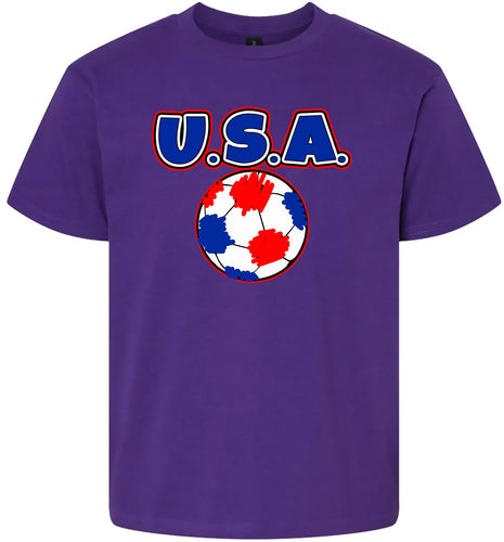 USA Soccer Adult Gildan Soft Shirt