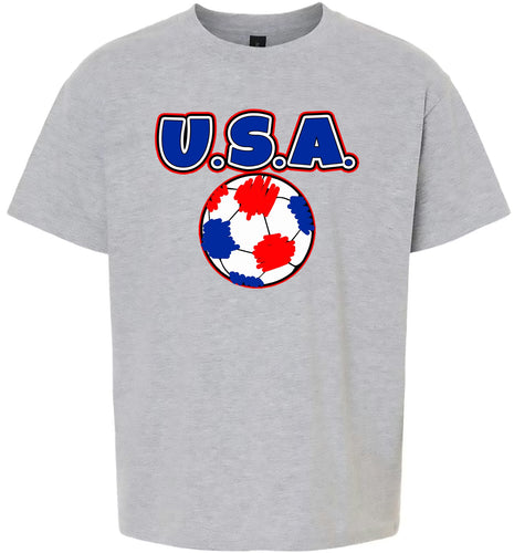 USA Soccer Adult Gildan Soft Shirt