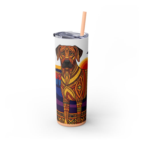 Skinny Tumbler with Straw – 20 oz Stainless Steel Cup