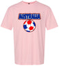 Australia Soccer Adult Gildan Soft Shirt