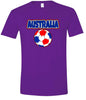 Australia Soccer Adult Gildan Soft Shirt
