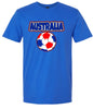Australia Soccer Adult Gildan Soft Shirt