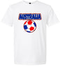 Australia Soccer Adult Gildan Soft Shirt