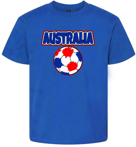 Australia Soccer Children's Gildan Soft Shirt