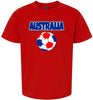 Australia Soccer Children's Gildan Soft Shirt