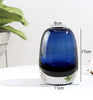 Stained Glass Vase Living Room Decoration Crafts