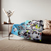 Sweatshirt Blanket – Plush Fleece Throw, 2 Size Options