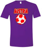 Austria Soccer Adult Gildan Soft Shirt