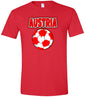 Austria Soccer Adult Gildan Soft Shirt