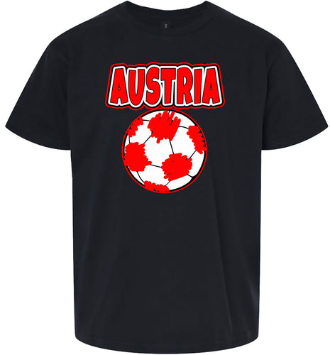Austria Soccer Children's Gildan Soft Shirt
