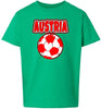 Austria Soccer Children's Gildan Soft Shirt