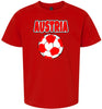 Austria Soccer Children's Gildan Soft Shirt