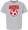 Austria Soccer Children's Gildan Soft Shirt