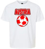 Austria Soccer Children's Gildan Soft Shirt