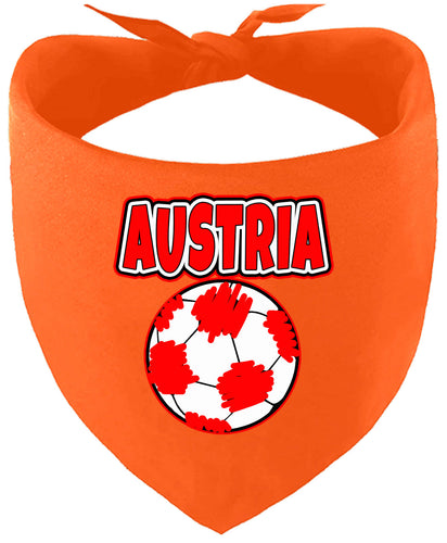 Austria Soccer Pet Bandana