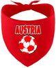 Austria Soccer Pet Bandana