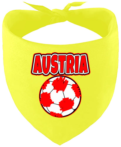 Austria Soccer Pet Bandana