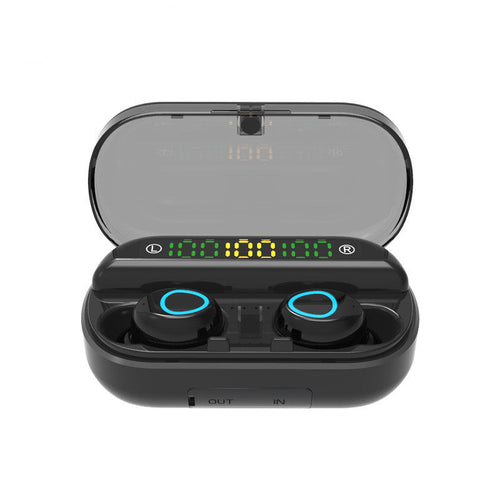 Wireless Bluetooth Headset Binaural Mini Mini In-Earbud Style