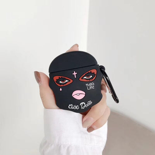 Compatible with Apple, Suitable For Airpods1 2 Generation Silicone Apple Wireless Bluetooth Headset Protective Case