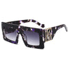New frame women's glasses UV protection glasses