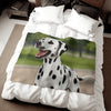 Sweatshirt Blanket – Plush Fleece Throw, 2 Size Options