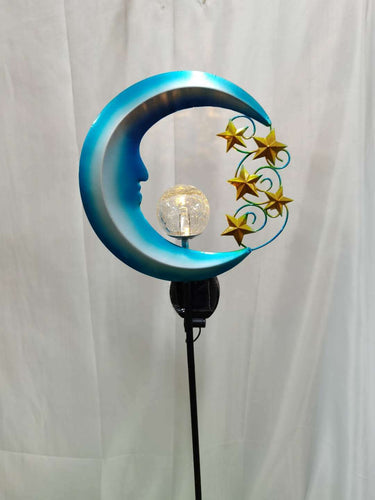Solar Hollow Wrought Iron Blue Moon