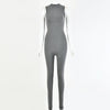 Autumn And Winter New Products Fashionable European And American Style Women Sexy Skinny Sleeveless Jumpsuit