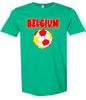 Belgium Soccer Adult Gildan Soft Shirt