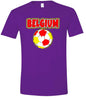 Belgium Soccer Adult Gildan Soft Shirt