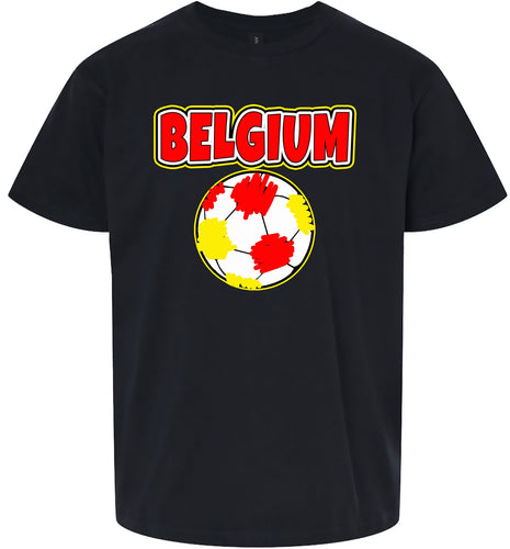 Belgium Soccer Children's Gildan Soft Shirt