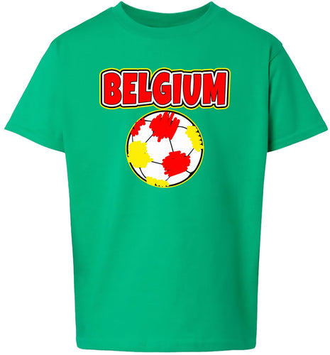 Belgium Soccer Children's Gildan Soft Shirt