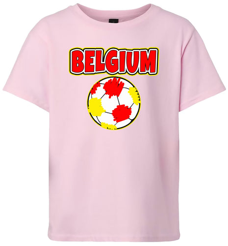 Belgium Soccer Children's Gildan Soft Shirt