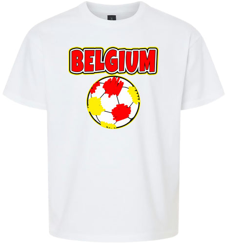 Belgium Soccer Children's Gildan Soft Shirt