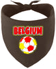 Belgium Soccer Pet Bandana