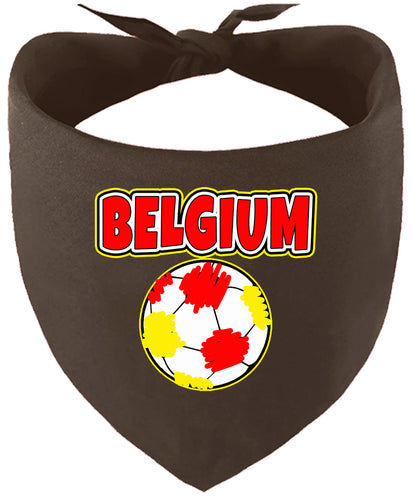 Belgium Soccer Pet Bandana
