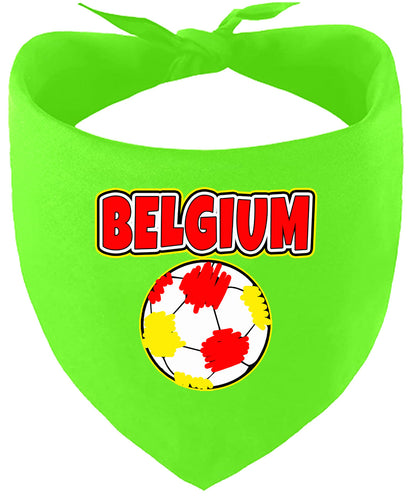 Belgium Soccer Pet Bandana