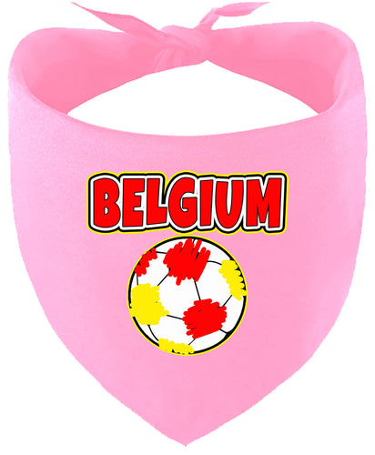 Belgium Soccer Pet Bandana